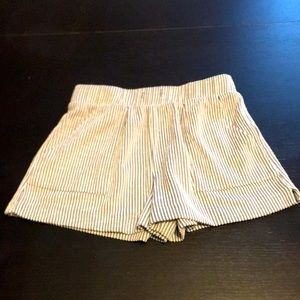 Sleep shorts striped from wandering dreams